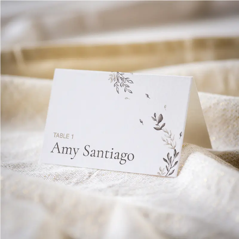 Inked Botanical Sketch – back