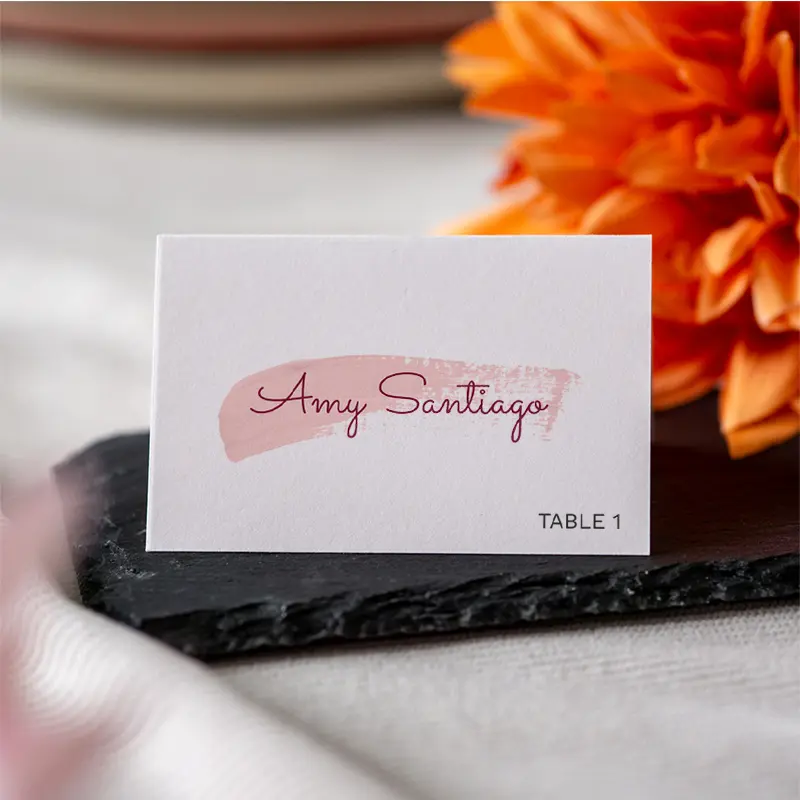 Coral Watercolor Signature – back