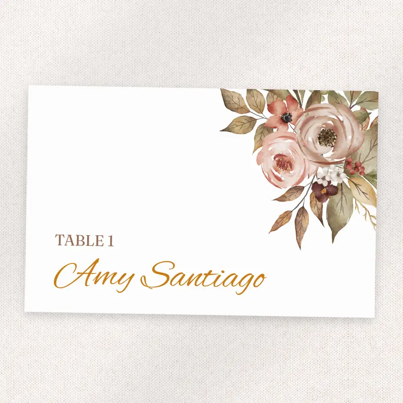 Dusty Rose Bouquet – front