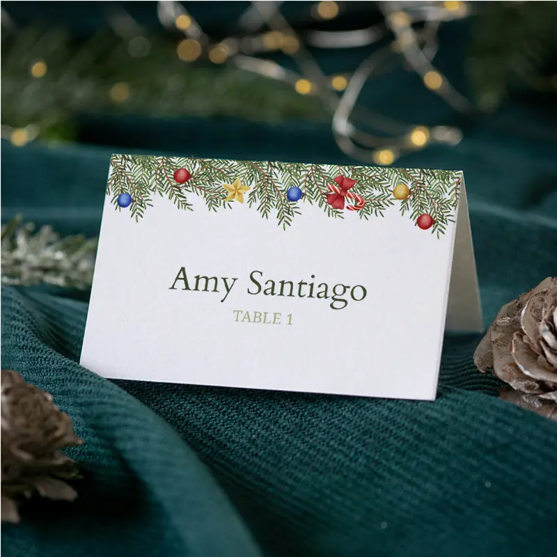 Festive Holiday Garland – back